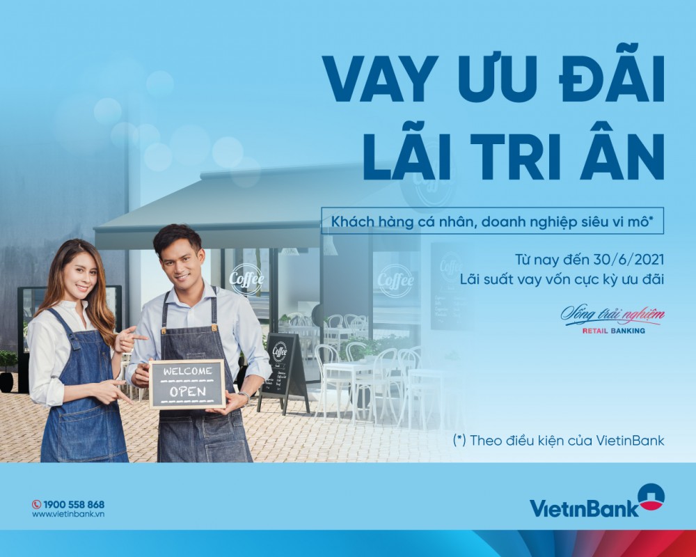 VietinBank gia hạn chương trình 'Vay ưu đãi, lãi tri ân'