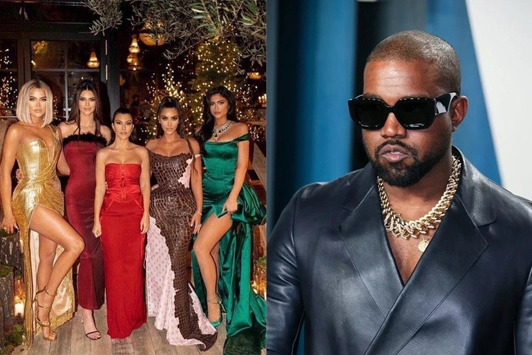 Kim Kardashian và các chị em hủy theo dõi Kanye West trên Instagram. (Nguồn: Instagram, Getty Images)