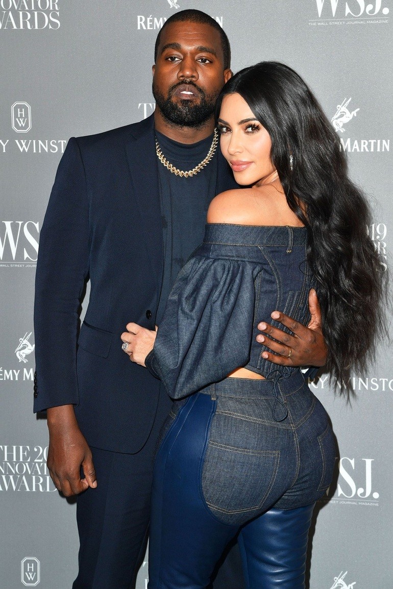 Kim Kardashian và Kanye West ngày còn hạnh phúc. (Ảnh: Getty Images)