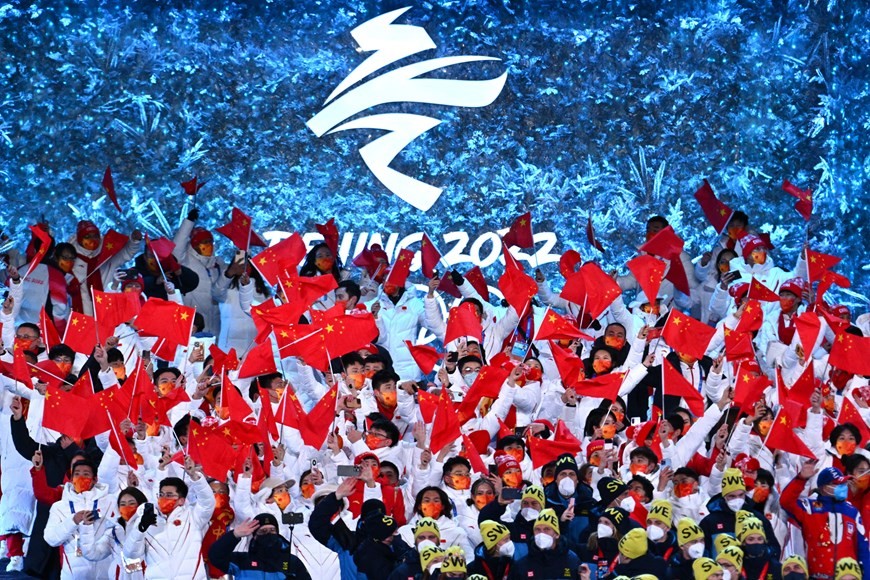 Hình ảnh Lễ bế mạc Olympic mùa Đông Bắc Kinh 2022