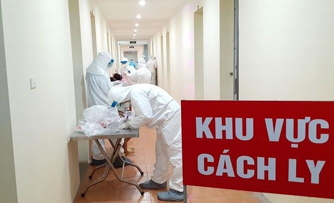 Khu vực cách ly, điều trị bệnh nhân Covid-19. (Nguồn: VGP)