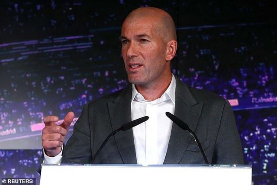 hlv zidane len ke hoach ve mot cuoc cach mang tai real madrid