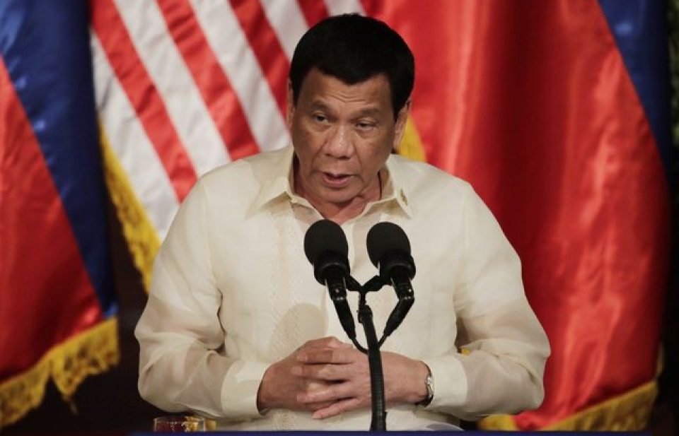 Tổng thống Philippines "chỉ mặt gọi tên" 46 quan chức cấp cao liên quan tới ma túy