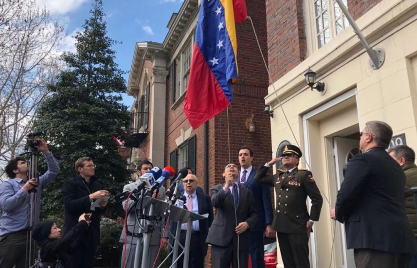 Phe đối lập đã kiểm soát 3 cơ sở ngoại giao của Venezuela ở Mỹ