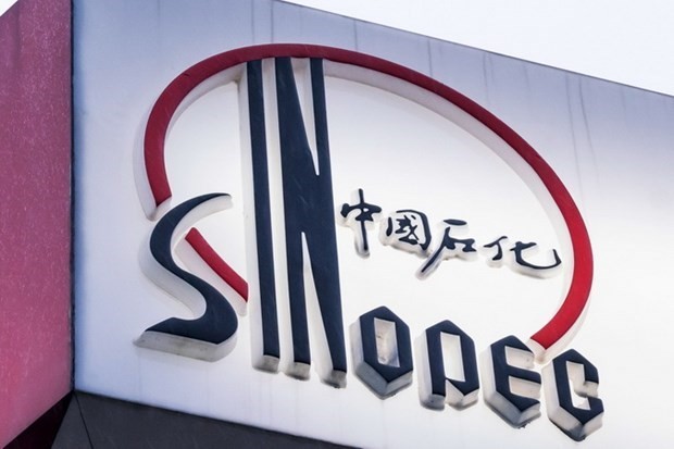 Tập đoàn Hóa chất và Dầu khí Trung Quốc Sinopec.(Nguồn: Bloomberg)