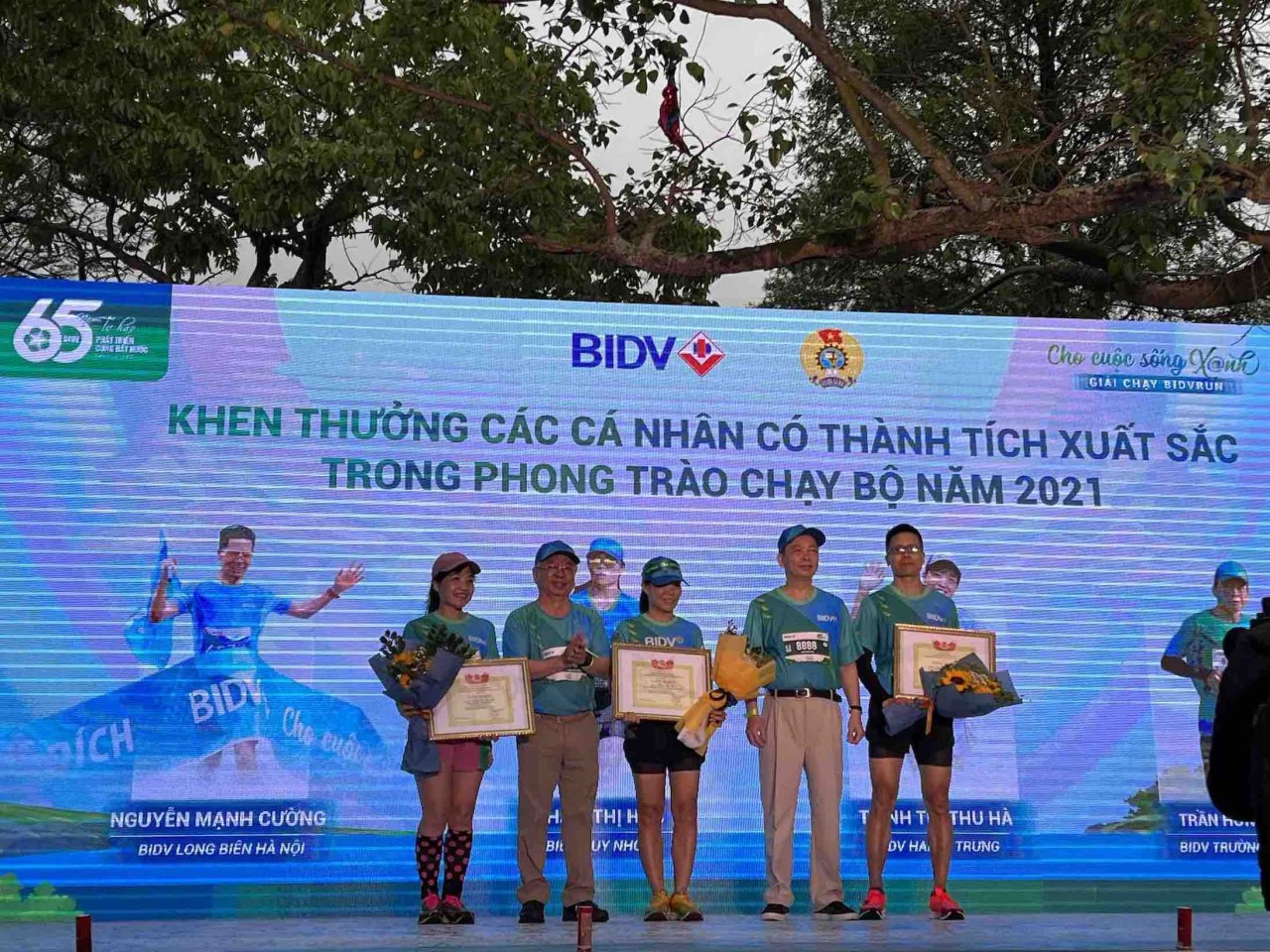 Khởi động giải chạy BIDV: Cho cuộc sống xanh