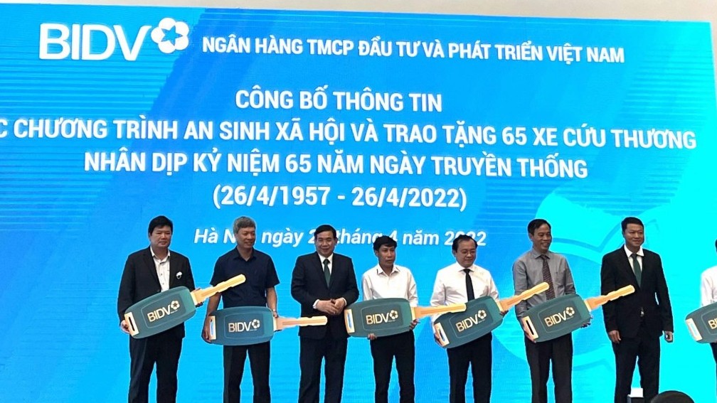 BIDV công bố các chương trình an sinh xã hội nhân dịp kỷ niệm 65 năm ngày thành lập