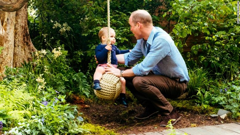 Another sweet slice of Prince William's family at the Chelsea flower show