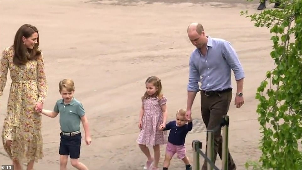 Another sweet slice of Prince William's family at the Chelsea flower show