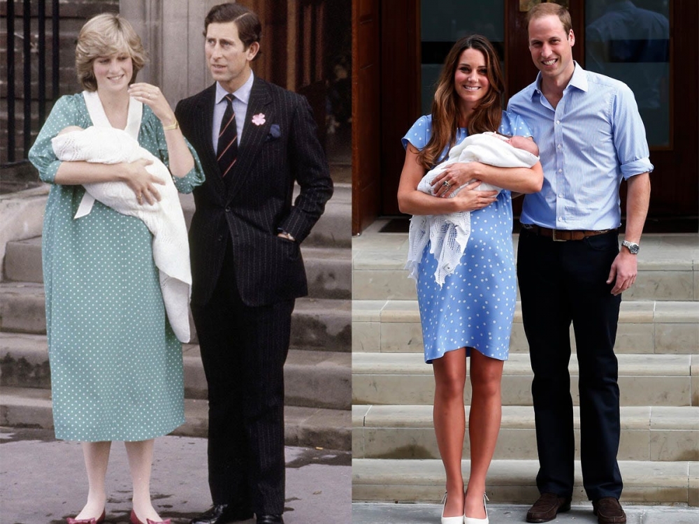 Những lần 'đụng hàng' phong cách của Kate Middleton với Công nương Diana