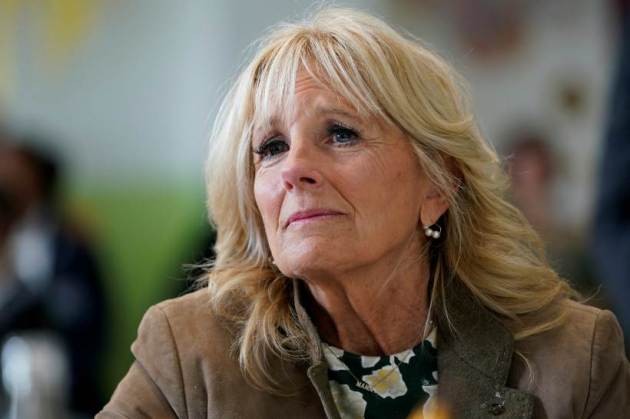 Hình ảnh chuyến thăm bất ngờ tới Ukraine của Phu nhân Tổng thống Mỹ Jill Biden