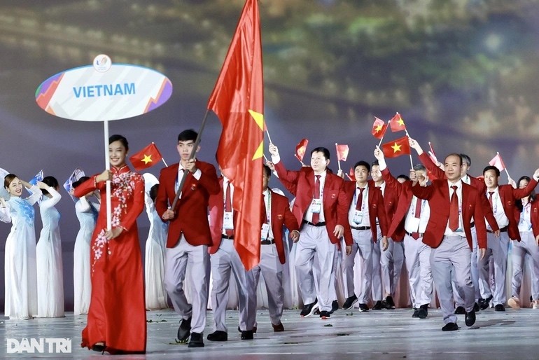 Không khí sôi động tại Lễ khai mạc SEA Games 31