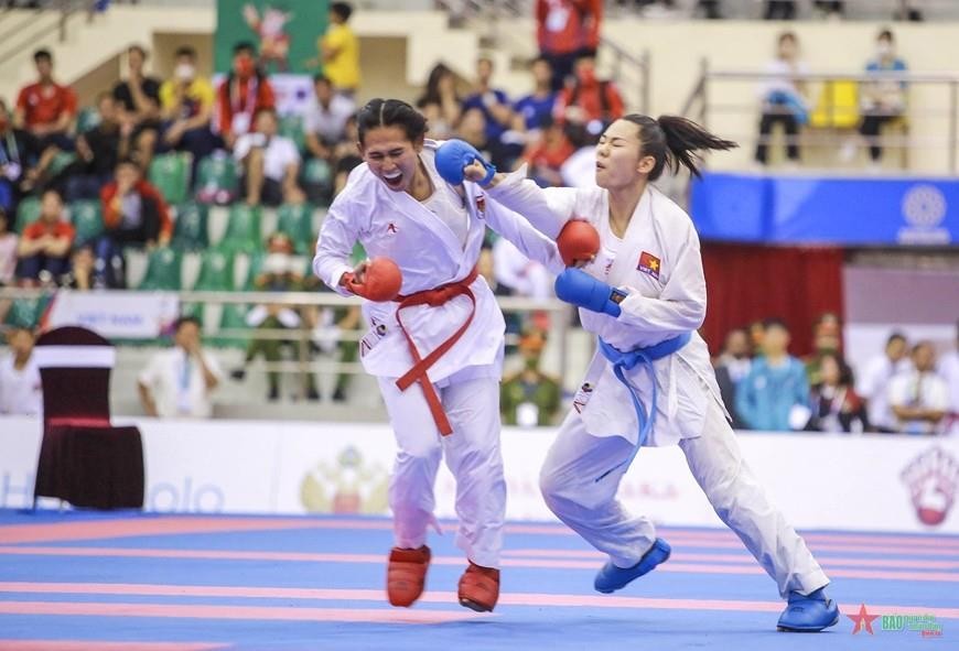 Karate Việt Nam đã kết thúc chuyến thi đấu thành công của mình tại SEA Games 31 với 7 huy chương vàng.
