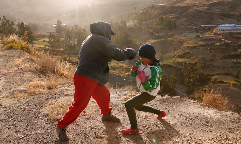 Giấc mơ trở thành nhà vô địch quyền anh của cô bé 12 tuổi người Bolivia