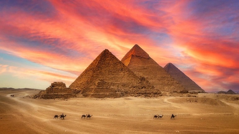 Tùy từng thời đại, các cổ vật trong kim tự tháp cũng khác nhau. (Nguồn: News)