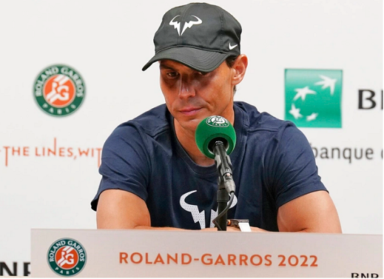Rafael Nadal bỏ ngỏ khả năng tham dự Wimbledon năm nay. (Ảnh: AP).