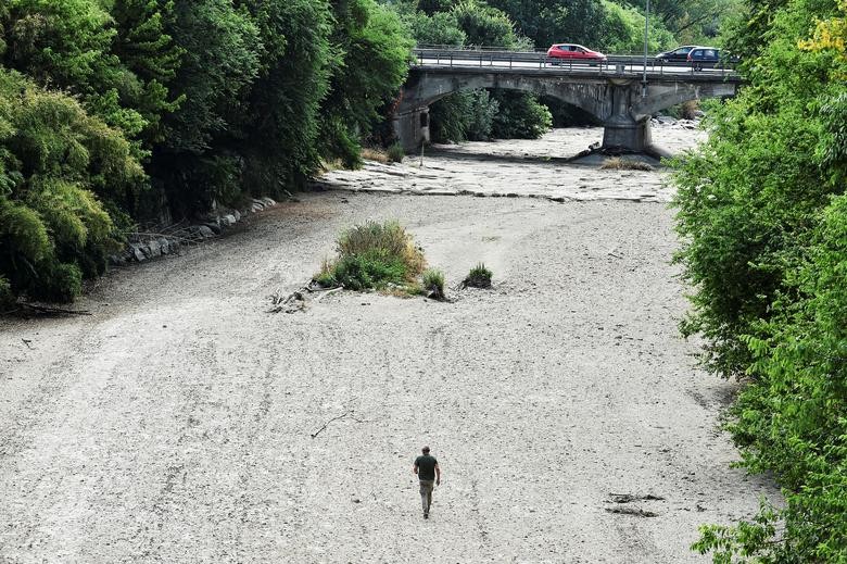 Con sông dài nhất Italy 'hứng chịu' cảnh hạn hán tồi tệ nhất trong 70 năm qua