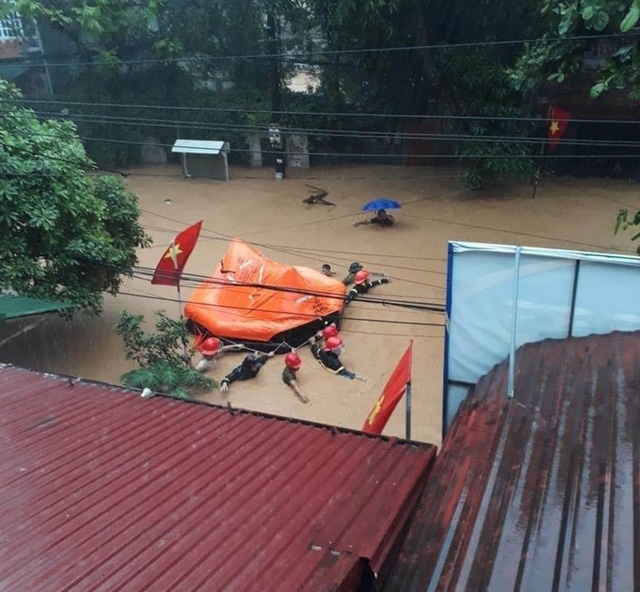 Hình ảnh Hà Giang bị 'bao vây' trong nước lũ, Nhà máy thủy điện Thái An dừng hoạt động hoàn toàn