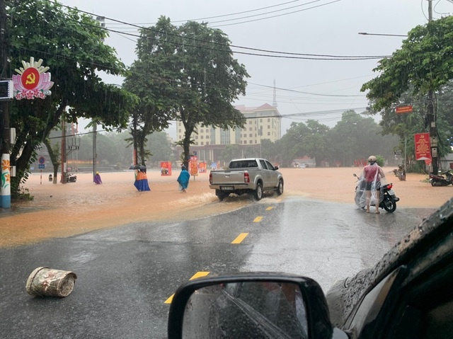 Hình ảnh Hà Giang bị 'bao vây' trong nước lũ, Nhà máy thủy điện Thái An dừng hoạt động hoàn toàn