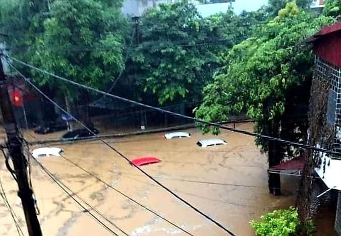 Hình ảnh Hà Giang bị 'bao vây' trong nước lũ, Nhà máy thủy điện Thái An dừng hoạt động hoàn toàn