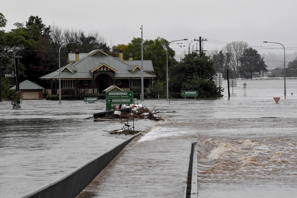 Hình ảnh Sydney chìm trong ‘biển nước’ do mưa lũ