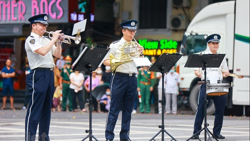 Mãn nhãn với các màn trình diễn tại Nhạc hội Cảnh sát các nước ASEAN+