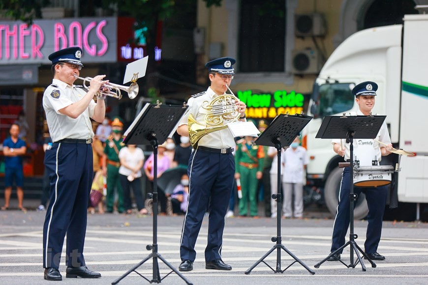 Mãn nhãn với các màn trình diễn tại Nhạc hội Cảnh sát các nước ASEAN+