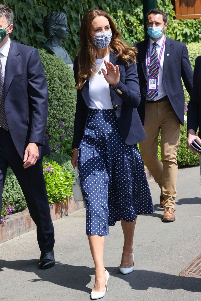 Gu thời trang sành điệu của Kate Middleton tại các giải đấu Wimbledon