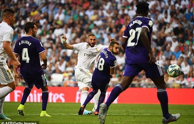 Real Madrid đánh rơi chiến thắng đáng tiếc trước Valladolid