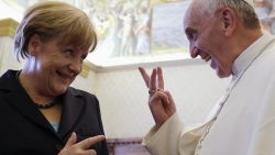 Những hình ảnh đậm chất 'bà đầm thép' Angela Merkel