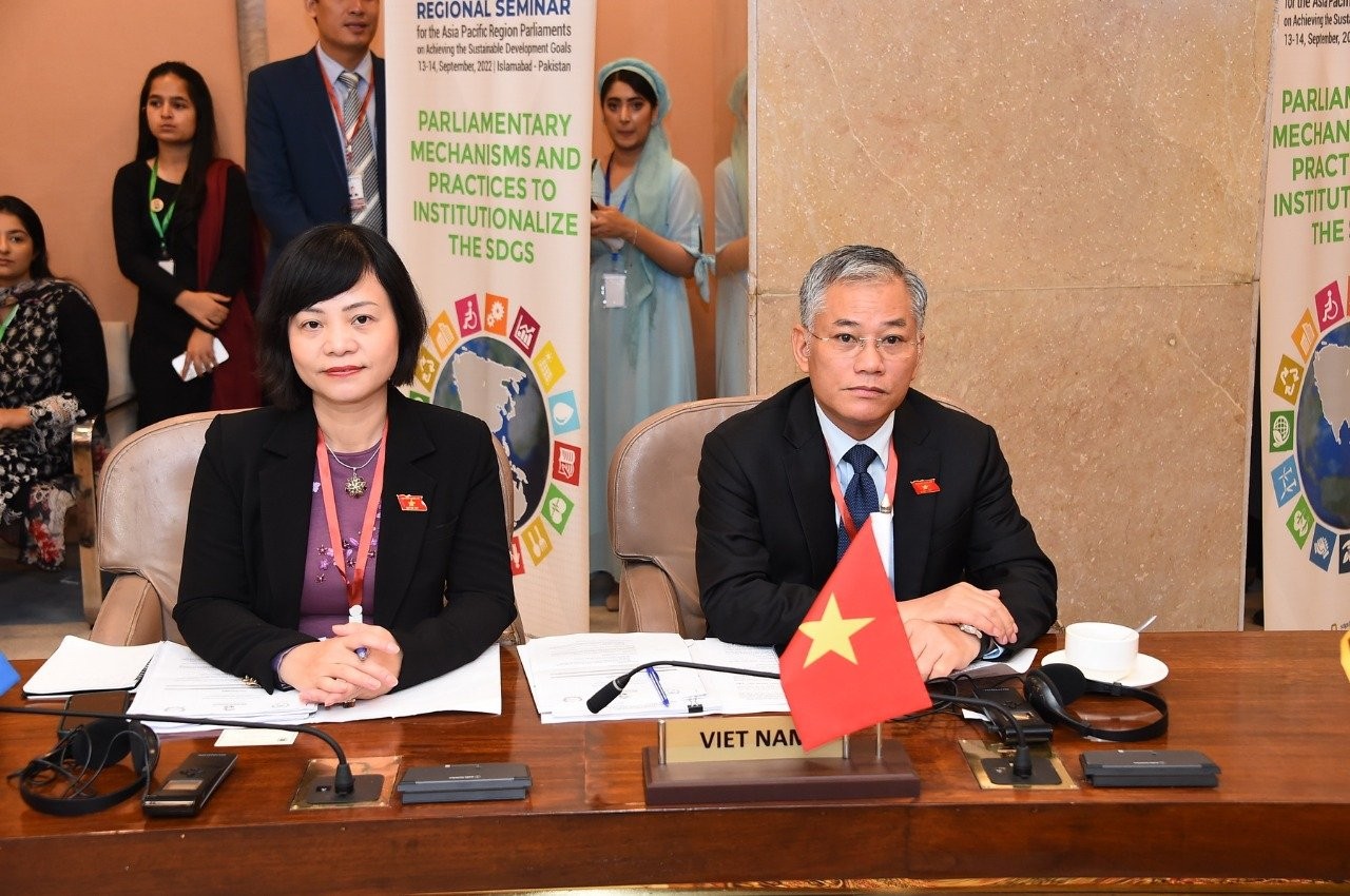 Đoàn ĐBQH Việt Nam dự Hội nghị nghị viện về các Mục tiêu phát triển bền vững - SDGs
