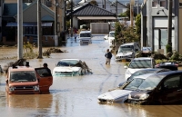 Giải cứu 9 người Việt mắc kẹt ở Fukushima trong siêu bão Hagibis
