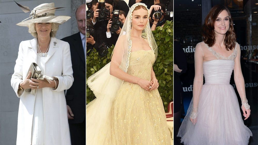 Cách người nổi tiếng tái sử dụng váy cưới trong các sự kiện lớn