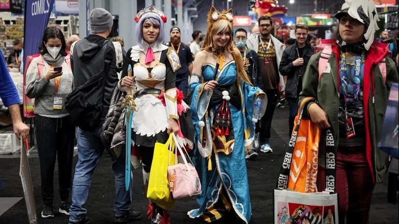 Muôn kiểu hóa trang nhân vật nổi tiếng tại New York Comic Con 2022