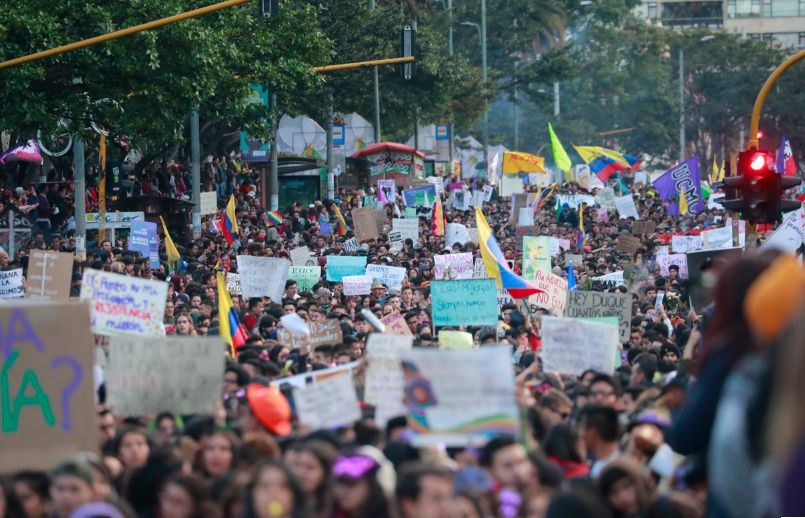 Tham gia biểu tình bạo lực và phá hoại, 59 công dân Venezuela bị Colombia trục xuất