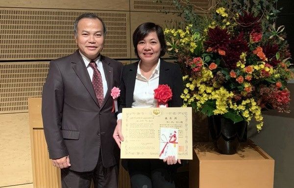 Nhà khoa học Việt nhận giải thưởng danh giá của Nhật Bản
