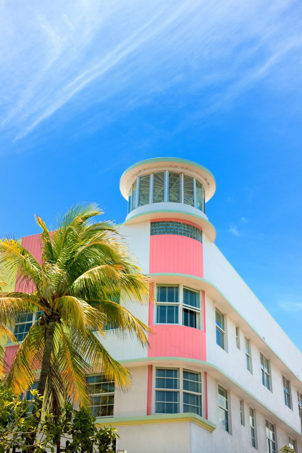 Khu phố Art Deco ở South Beach, Miami.