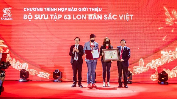 SABECO: Bia Saigon xác lập Kỷ lục Việt Nam với bộ sưu tập Tết 2022 'Bản Sắc Việt'