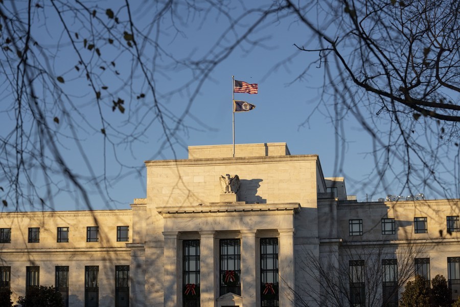 Cục Dự trữ Liên bang Hoa Kỳ ở Washington, DC, Hoa Kỳ. 