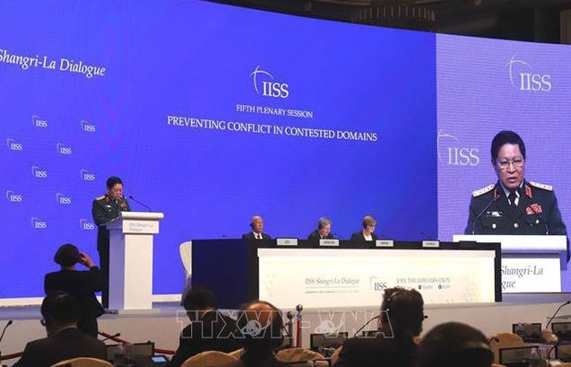 Bộ trưởng Quốc phòng Ngô Xuân Lịch phát biểu tại Đối thoại Shangri-La 2019