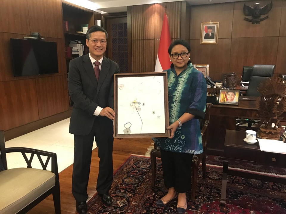 Việt Nam và Indonesia phối hợp tốt trong các vấn đề khu vực và quốc tế