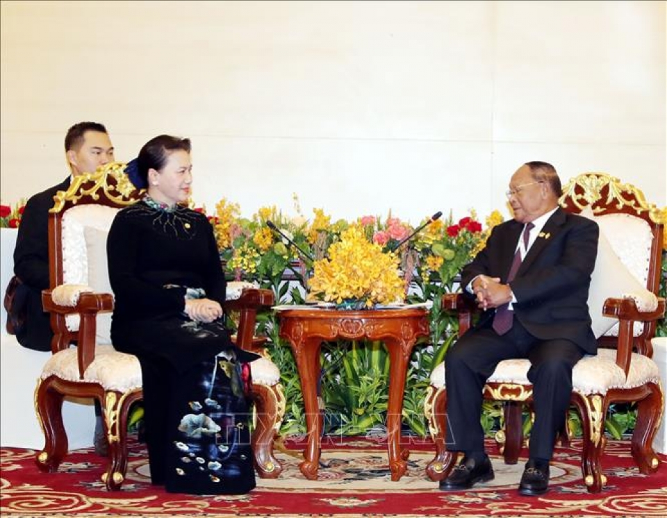 na chairwoman urges early completion of vietnam cambodia border demarcation