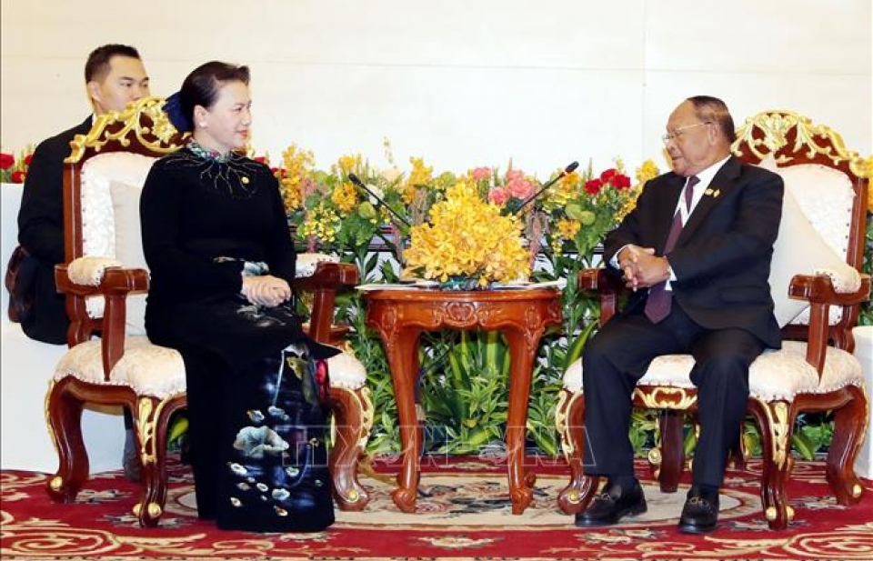 NA Chairwoman urges early completion of Vietnam-Cambodia border demarcation