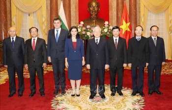 Top leader welcomes newly-accredited ambassadors