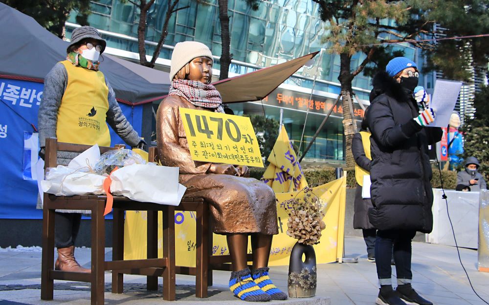 Nhật Bản, Hàn Quốc tiếp tục tranh cãi về vấn đề 'phụ nữ mua vui' thời chiến