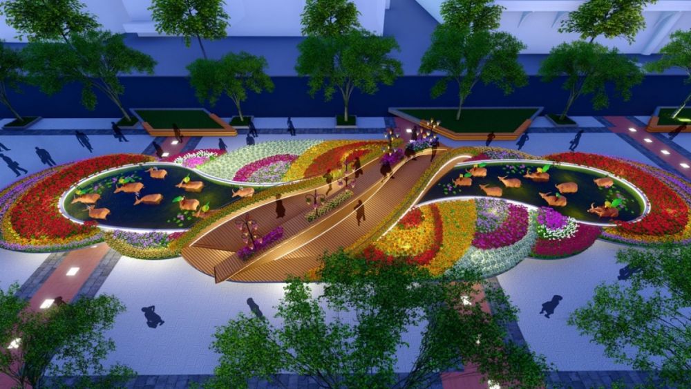 Ho Chi Minh City unveils draft design for 2021 Nguyen Hue Flower Street Ho Chi Minh City unveils draft design for 2021 Nguyen Hue Flower Street