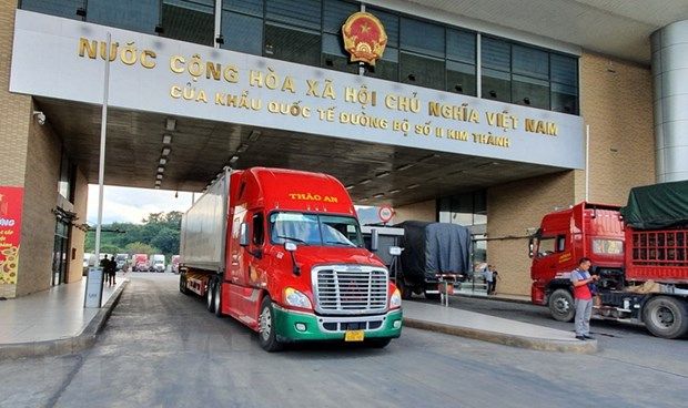 Import-export value through Lao Cai’s border gates declines due to COVID-19