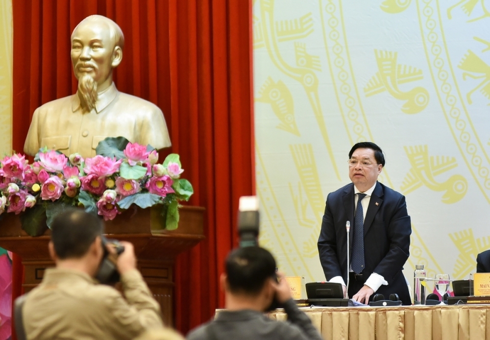 Le Manh Hung, deputy head of the Party Central Committee’s Commission for Information and Education, and head of the Press Centre of the upcoming Party Congress