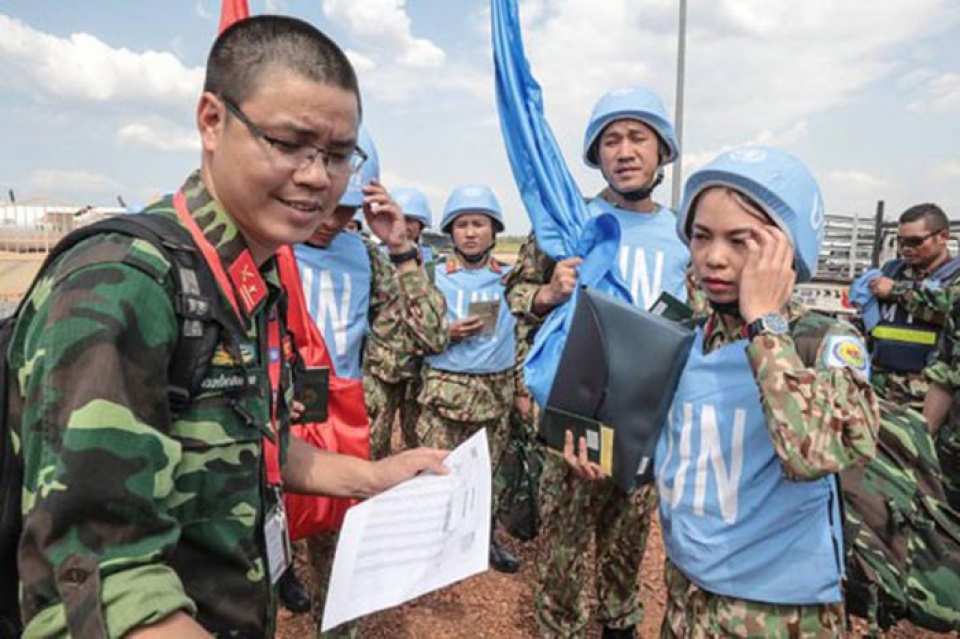 vietnam to send 268 officers to un peacekeeping mission