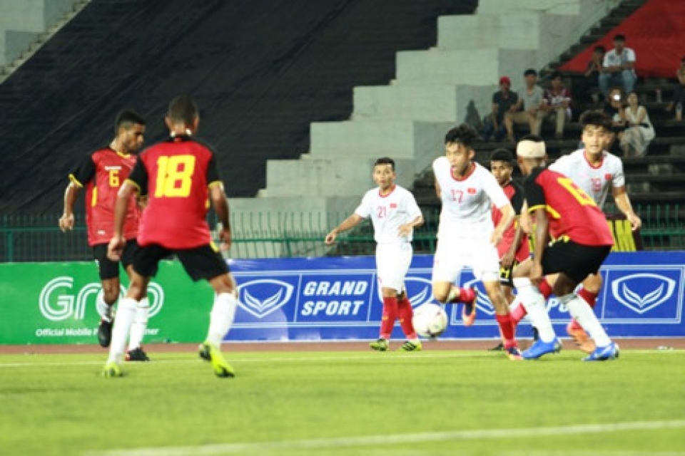 aff u22 championship vietnam enter semi finals